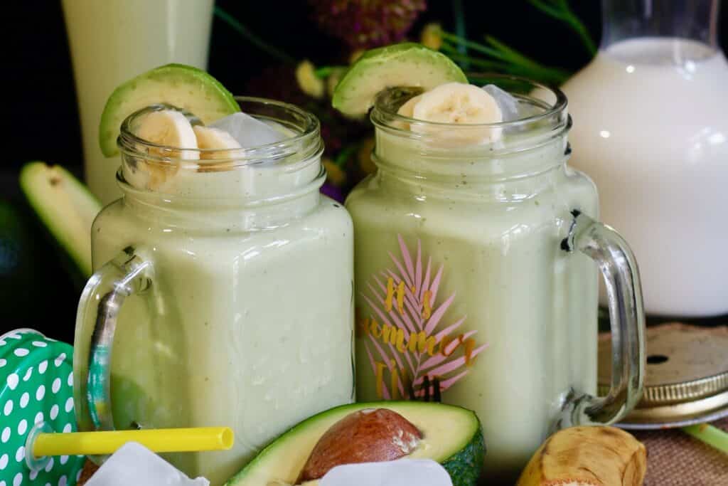 smoothie d'avocat marocain
