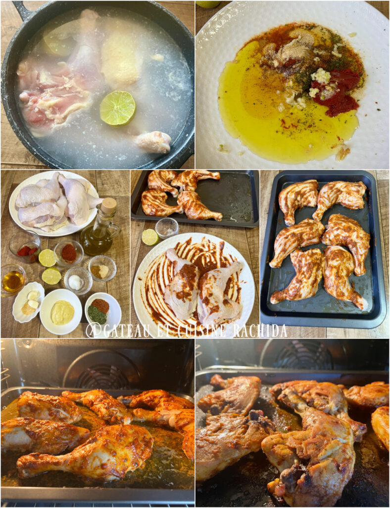 Recette cuisses de poulet au four avec une délicieuse marinade | Gâteau ...