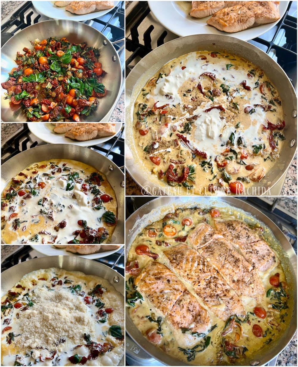 Best tuscan creamy sauce for pan-seared salmon