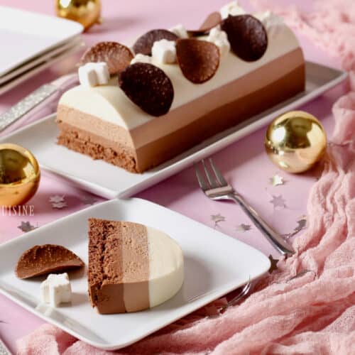 Recette buche trois chocolat facile