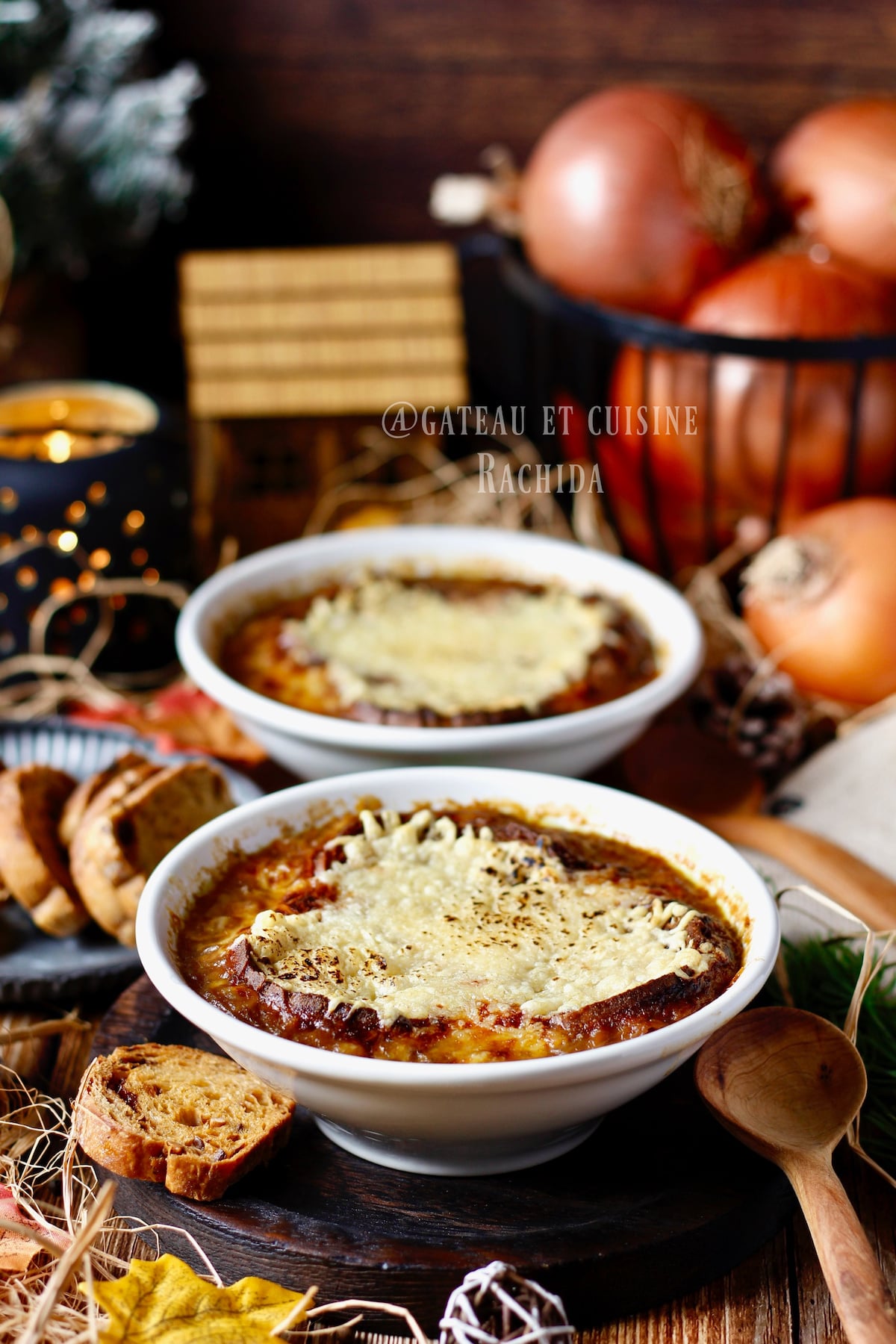 soupe à l'oignon facile