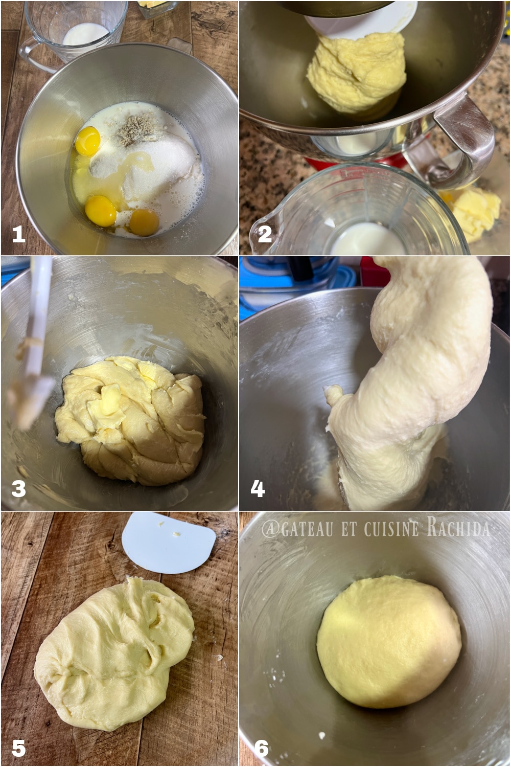 Pétrissage pâte boules de Berlin