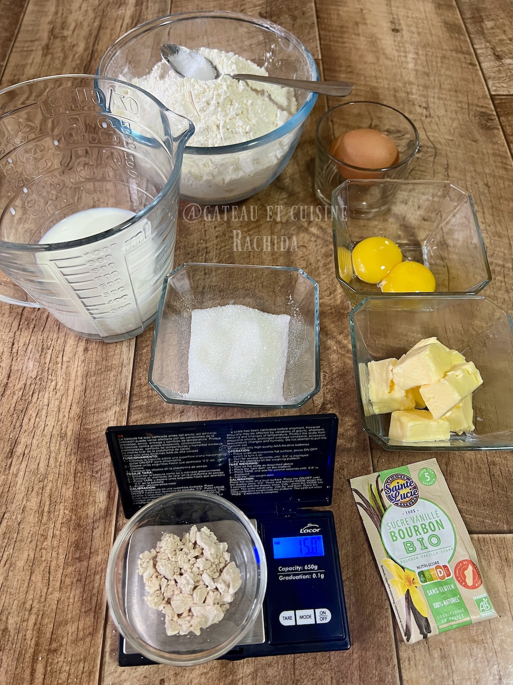 Ingrédients beignet boules de berlin