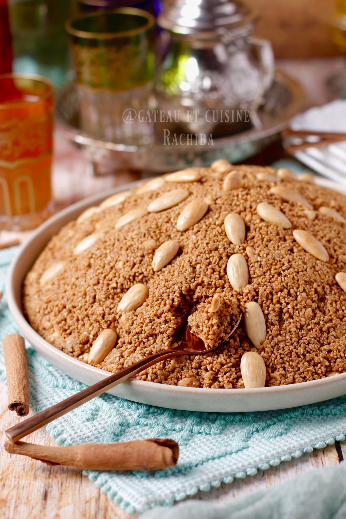 recette sellou marocain sfouf