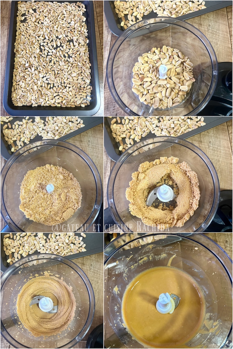 comment préparer du beurre de cacahuète