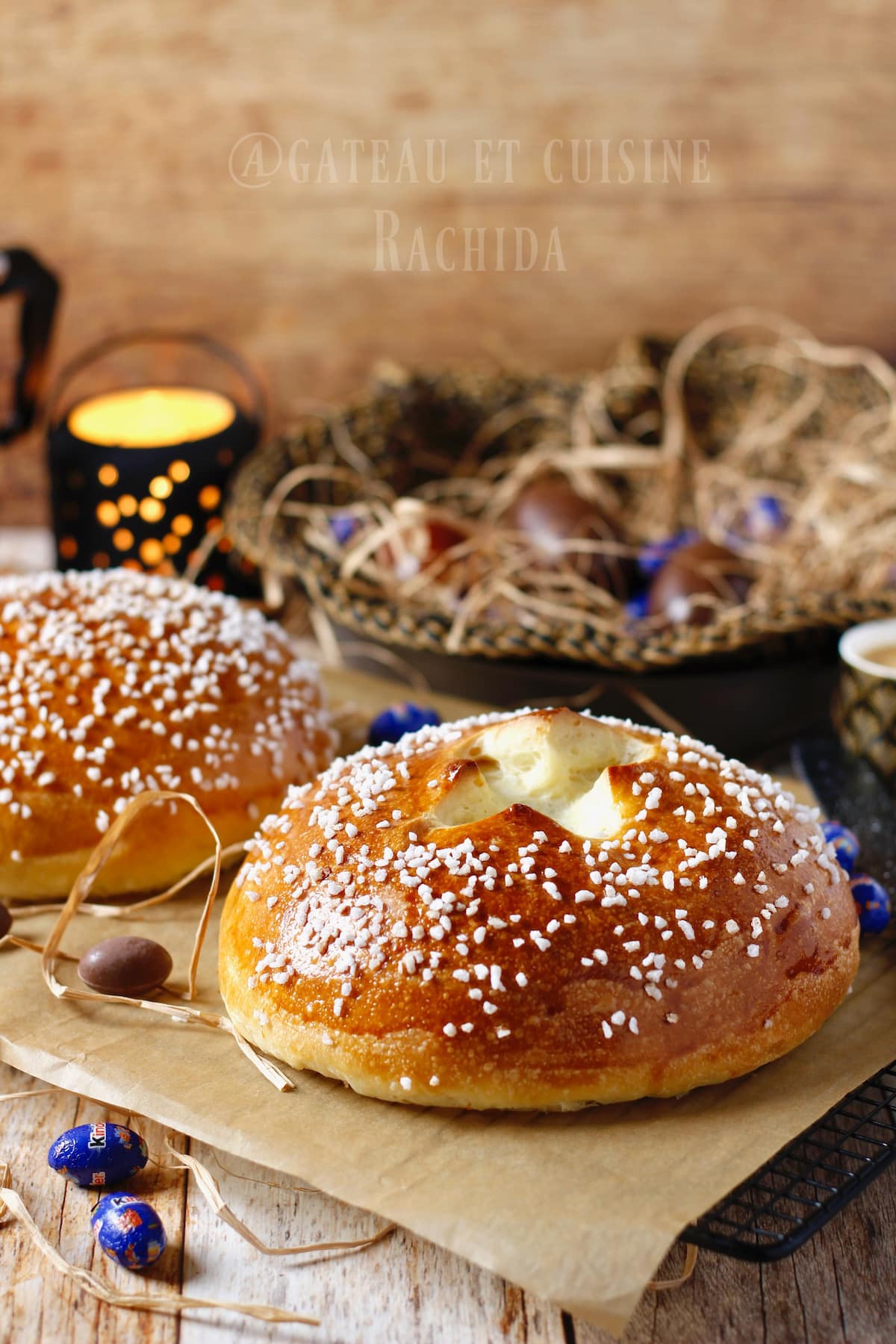 La mona brioche algérienne mie filante