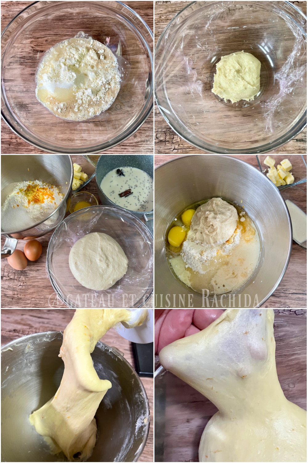 comment préparer la mouna algérienne pour paques