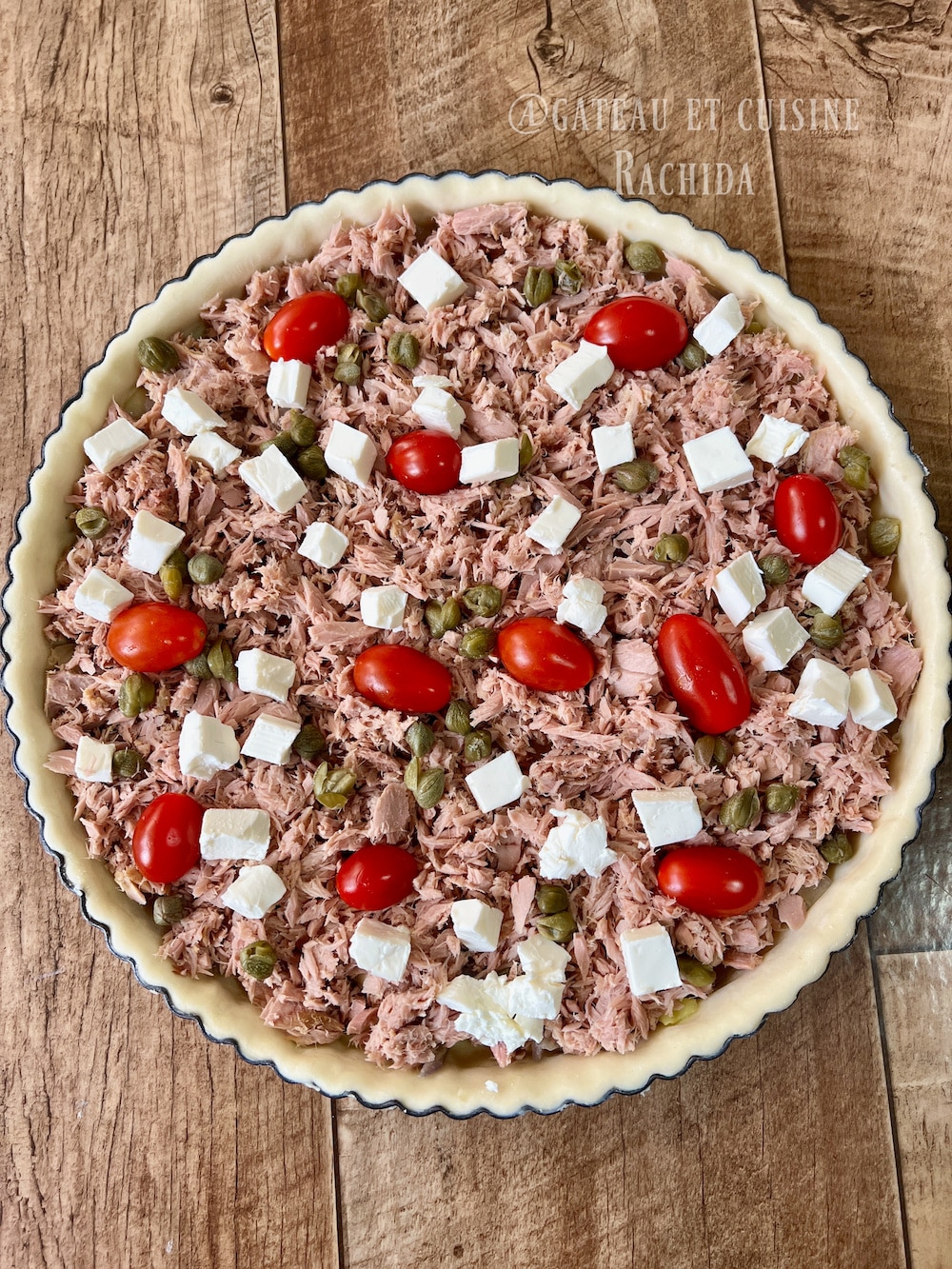 recette facile quiche au thon