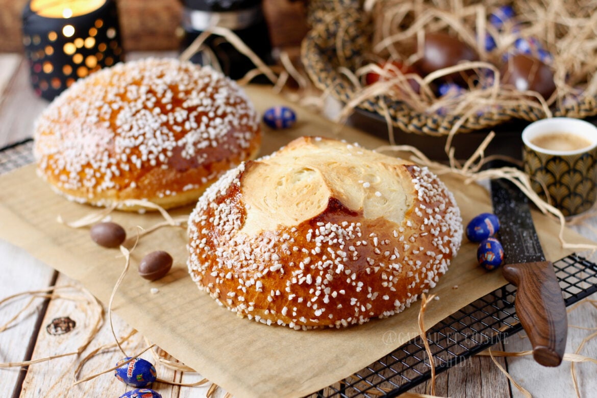 Brioche la mouna de pâques