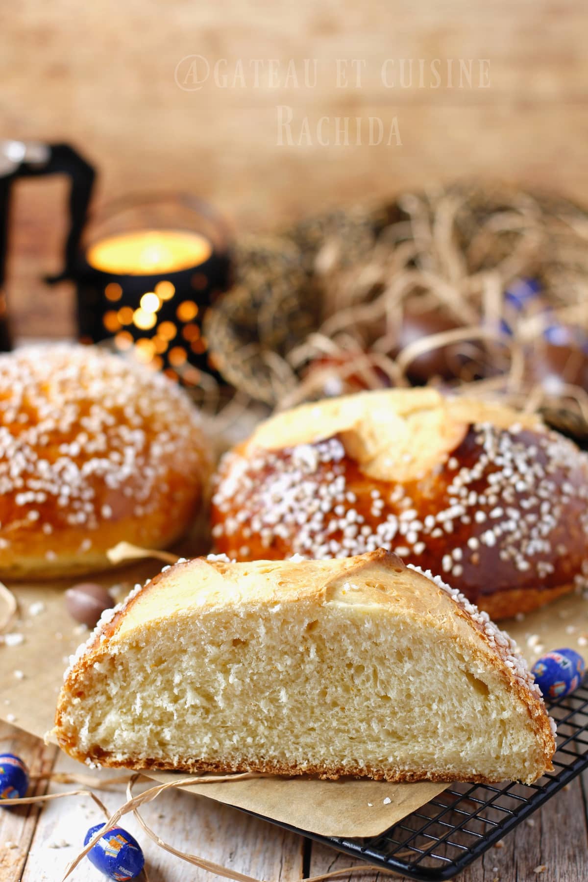 brioche mouna mie filante