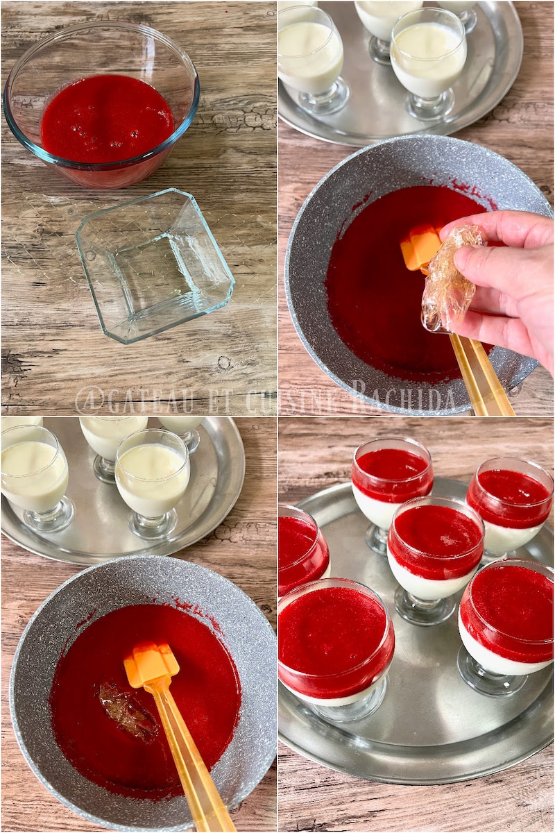 panna cotta with raspberry coulis recipe