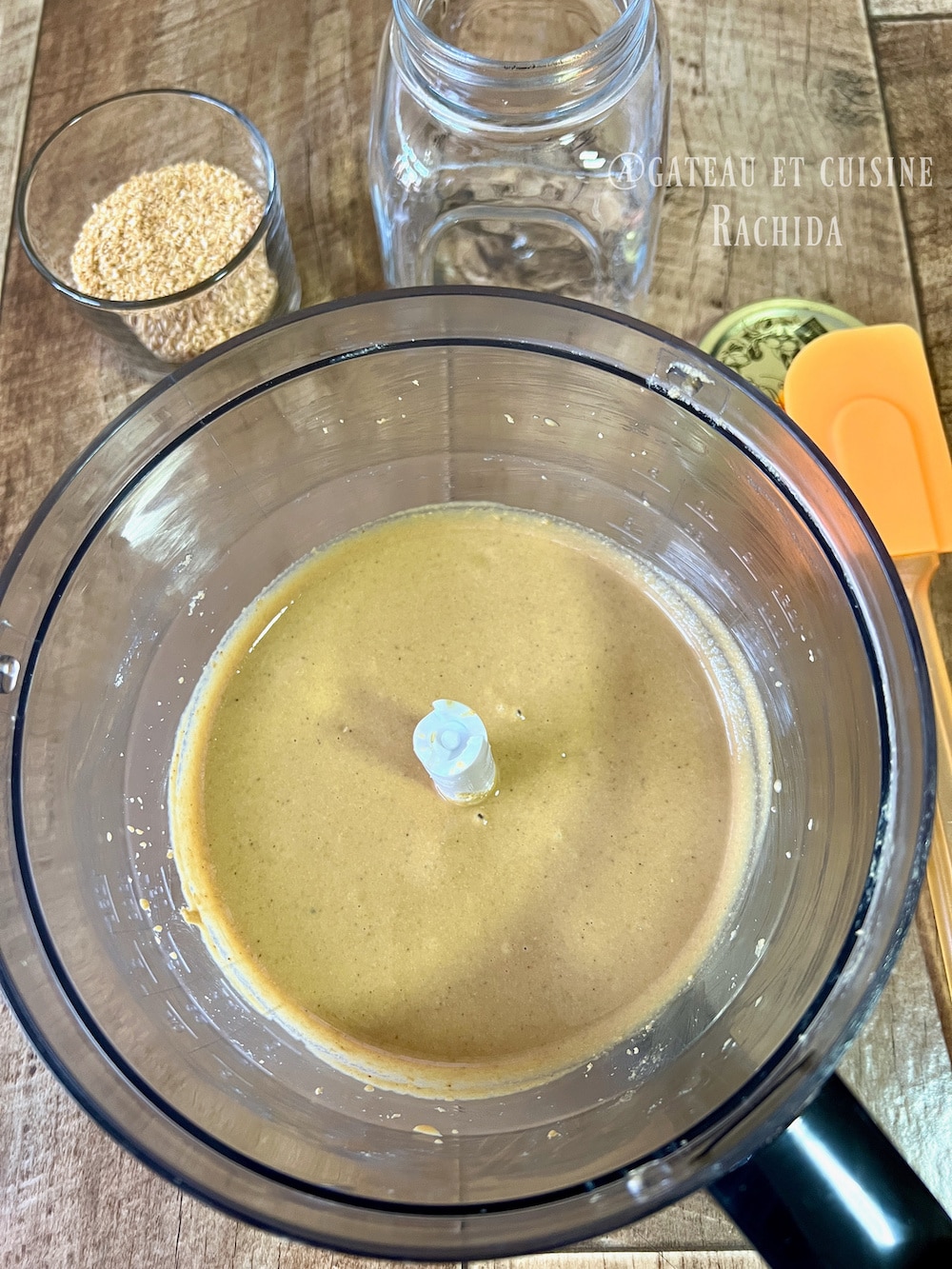 tahini crème de sésame maison