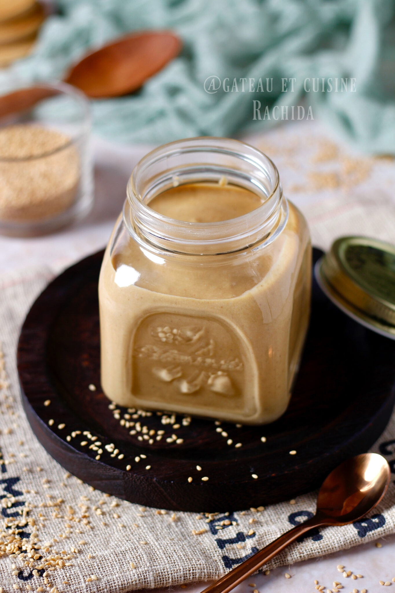 Recette Tahini Maison cr me De S same G teau Et Cuisine Rachida recette-tahini-maison-cr-me-de-s-same-g-teau-et-cuisine-rachida