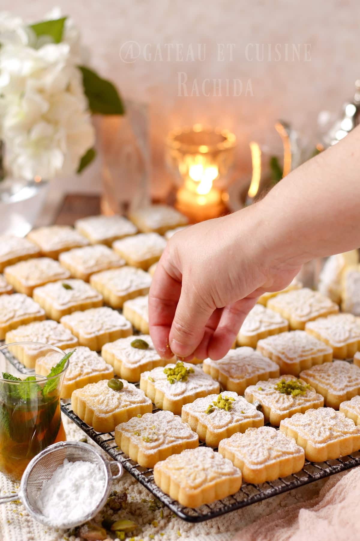 maamoul aux pistaches de la pâtisserie libanaise