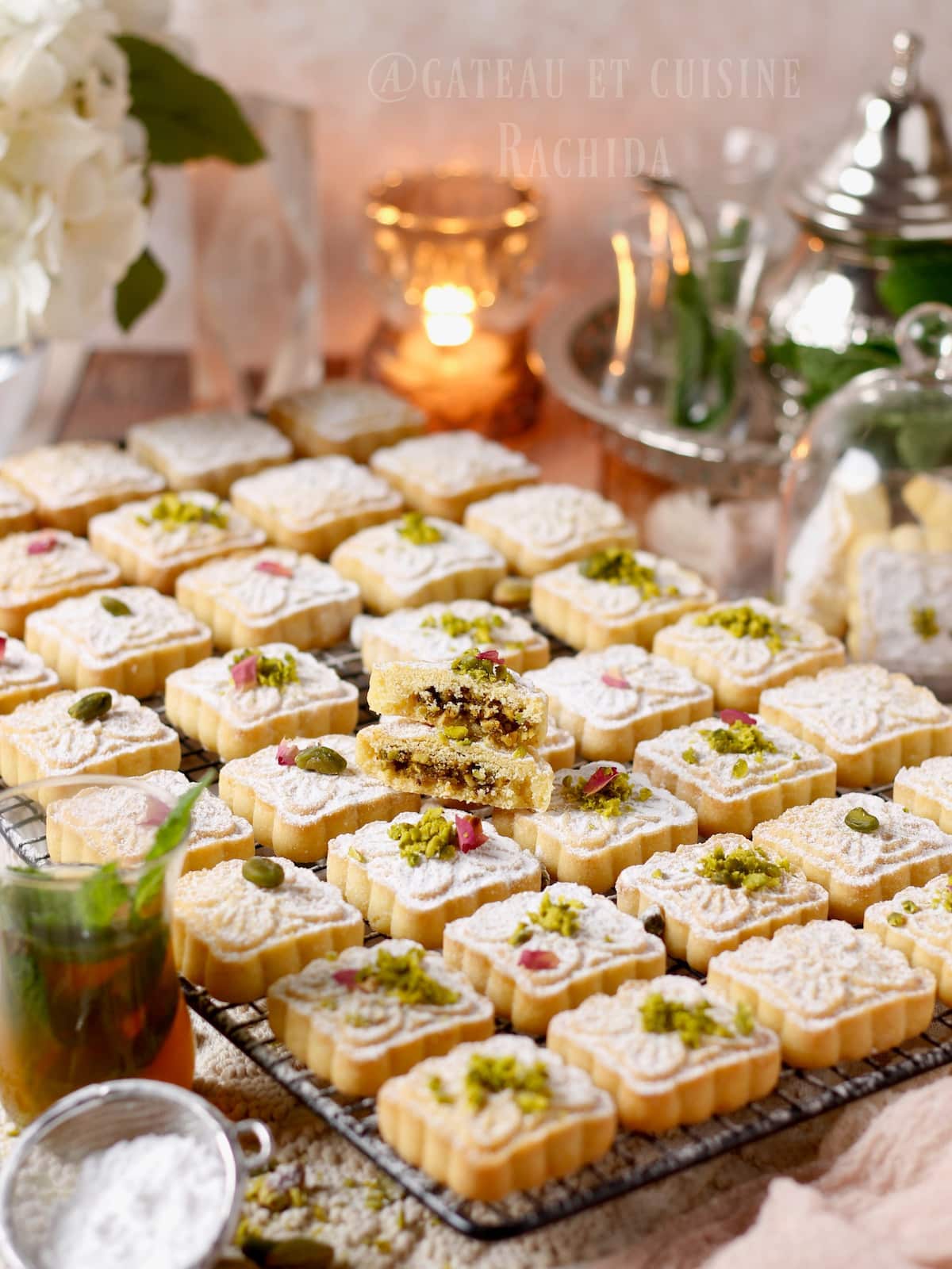 recette libanaise de maamoul pistache