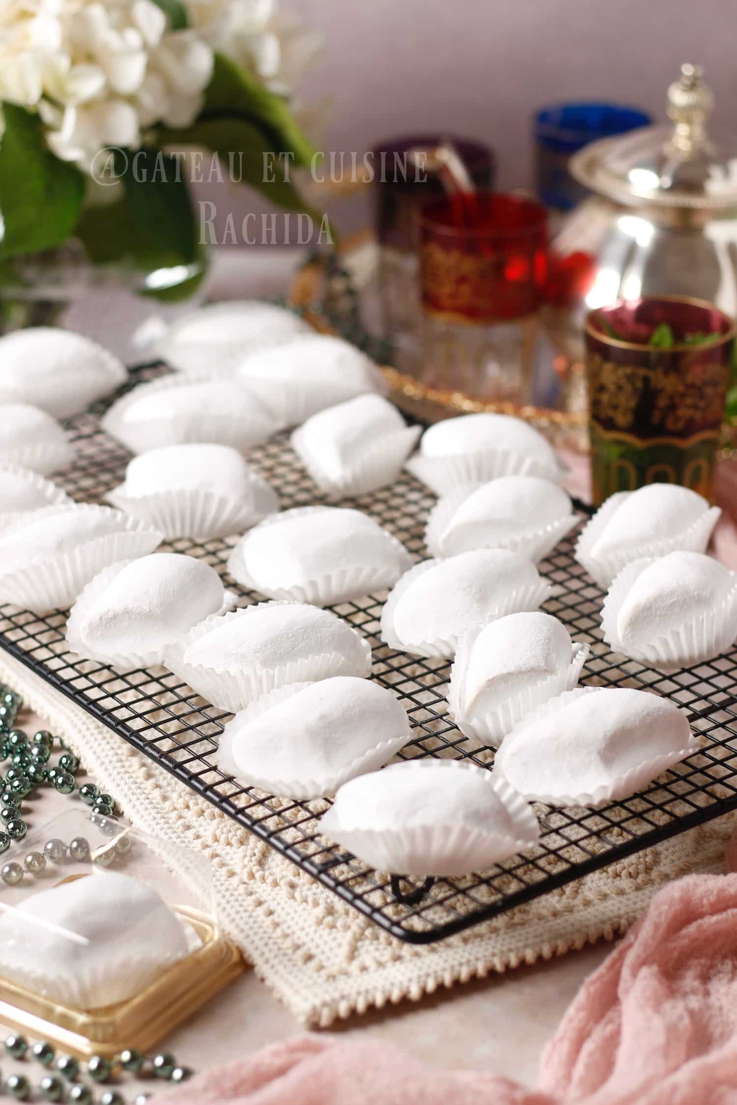 gâteau algérien aux amandes pour aid el fitr