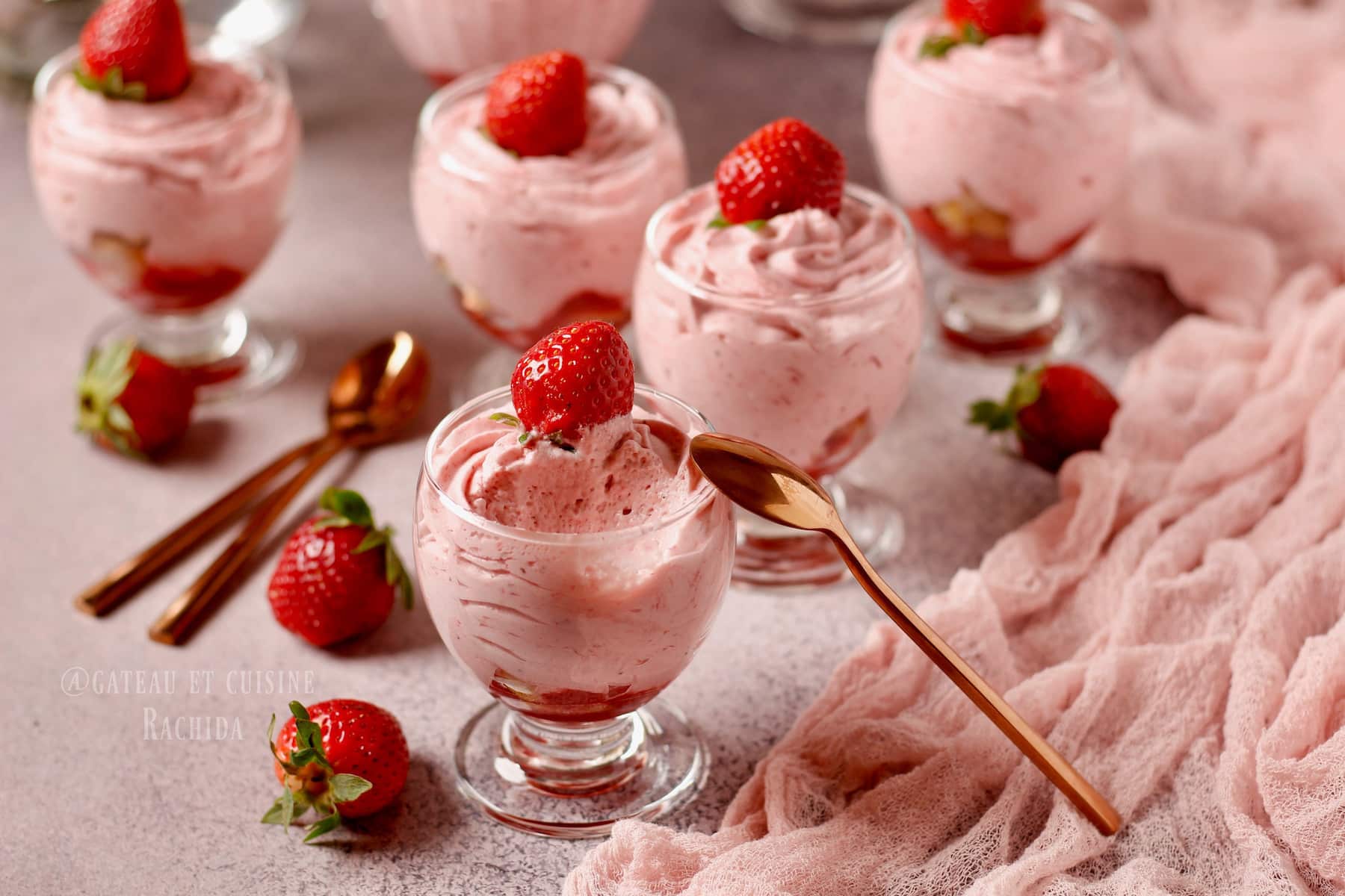light and easy homemade strawberry mousse recipe