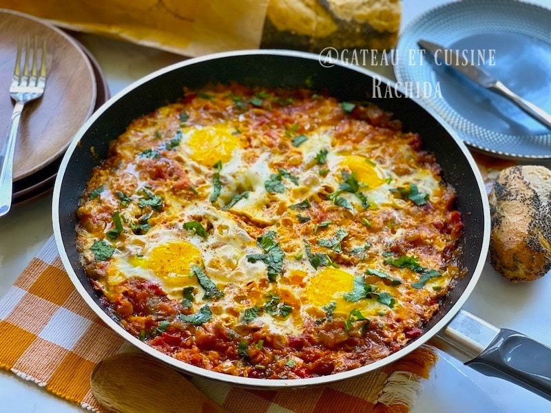 chakchouka au poivron