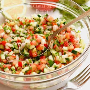 salade tomate et concombre