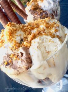 glace sans sorbetière