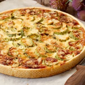 tarte salée courgette