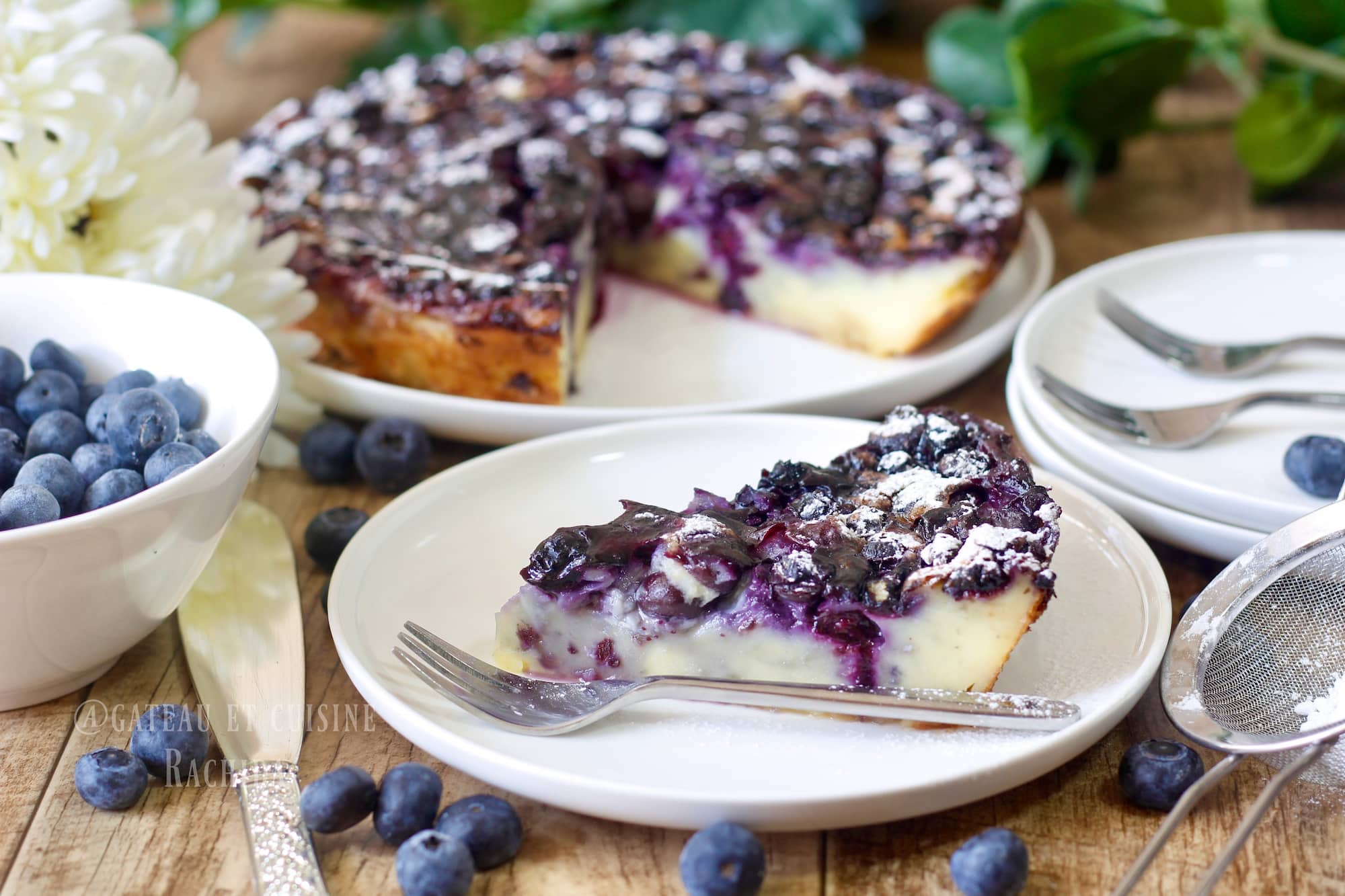 Easy blueberry clafoutis recipe