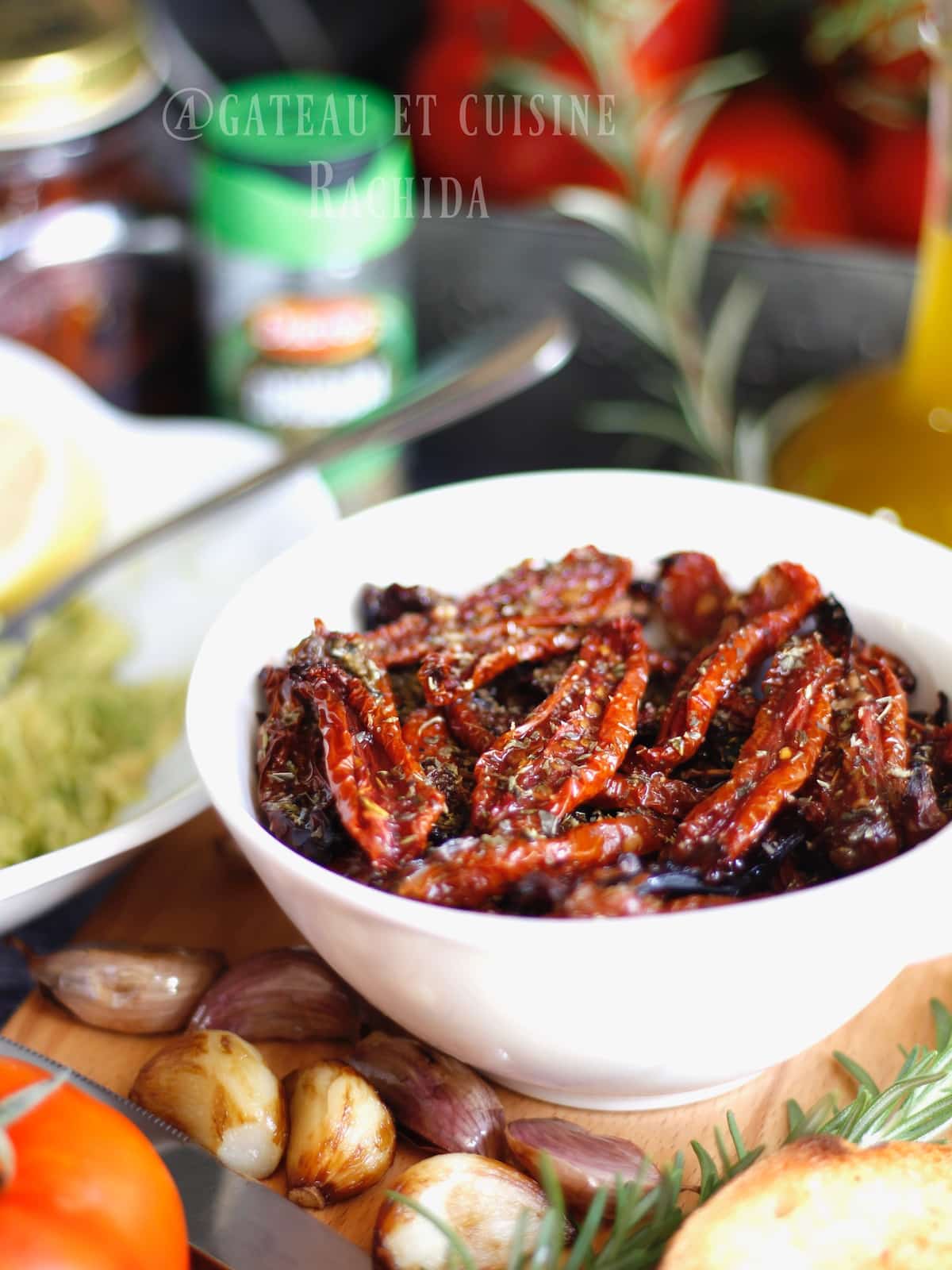 Recette tomates séchées à l'huile d'olive