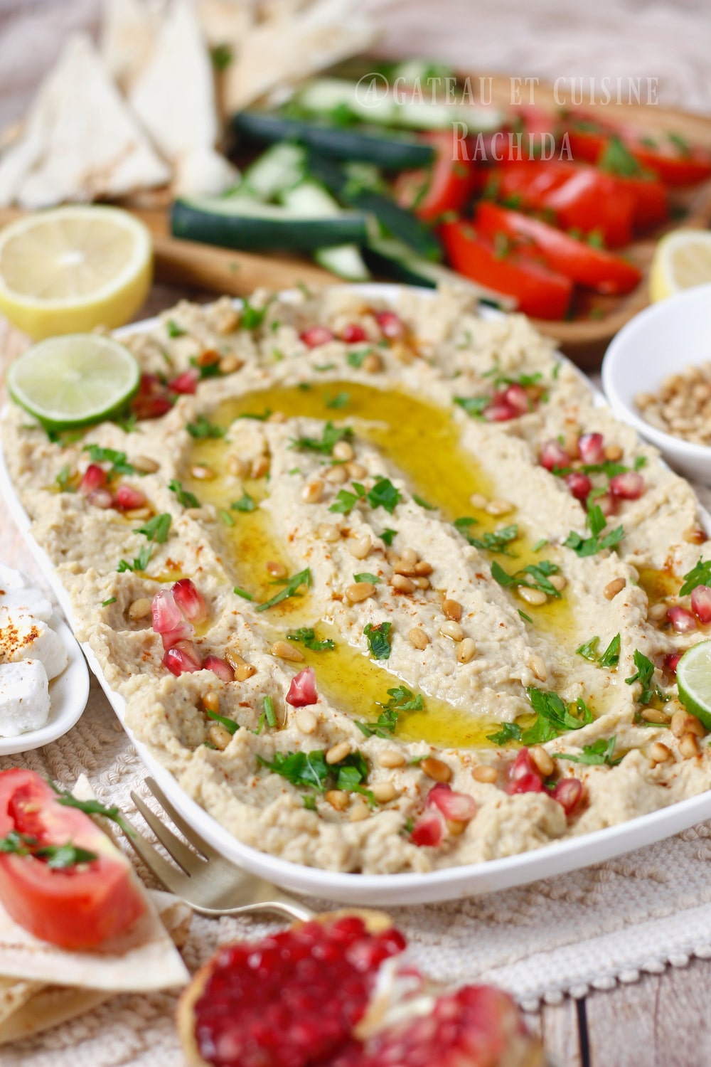 recette baba ghanouge moutabbal libanais
