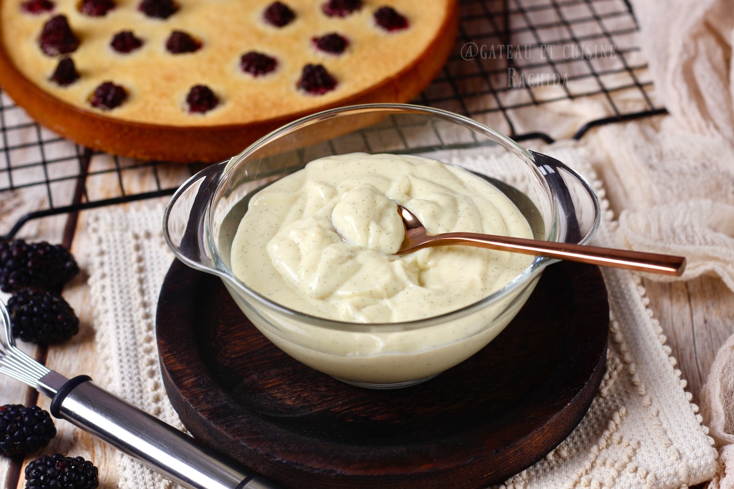 recette facile crème pâtissière cédric grolet