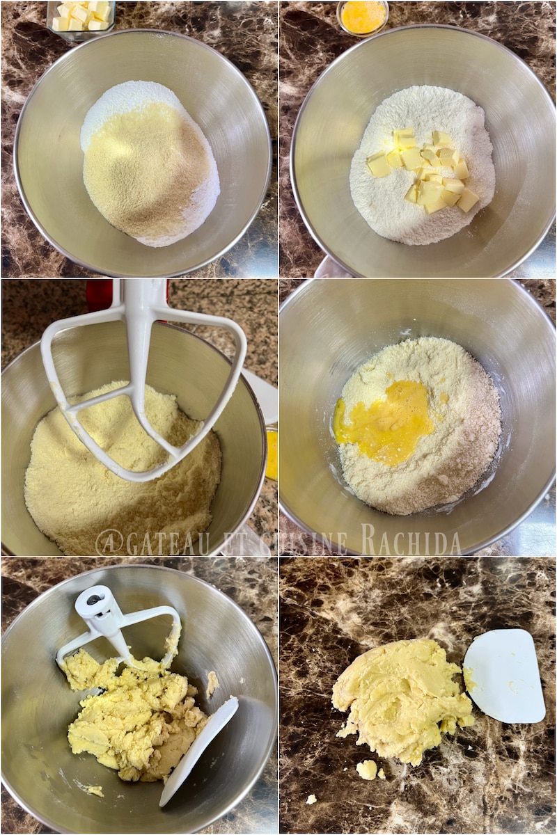 Sablage pâte sablée