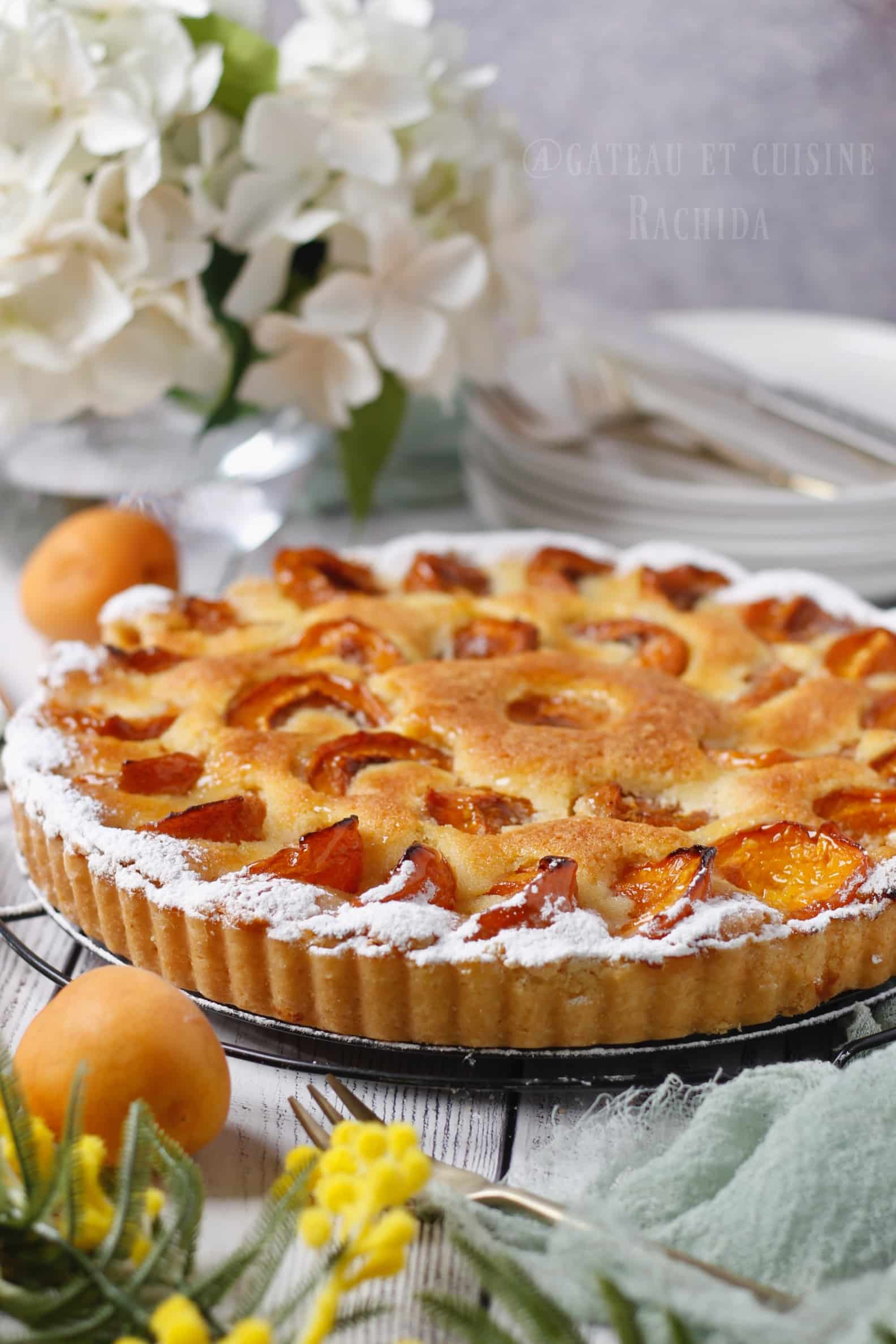 Recette facile tarte abricot frais ou au sirop
