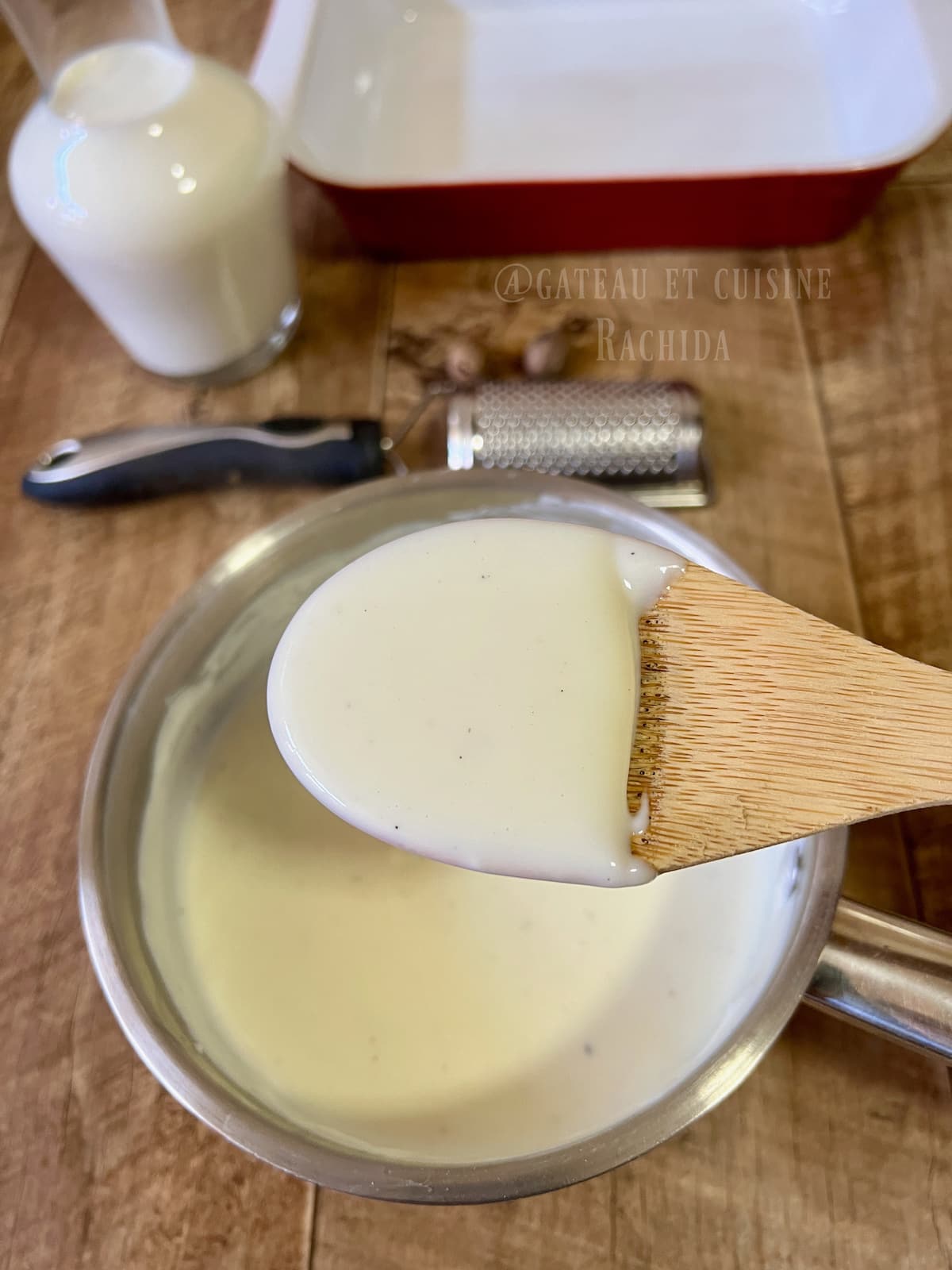 lump-free, easy-to-make bechamel