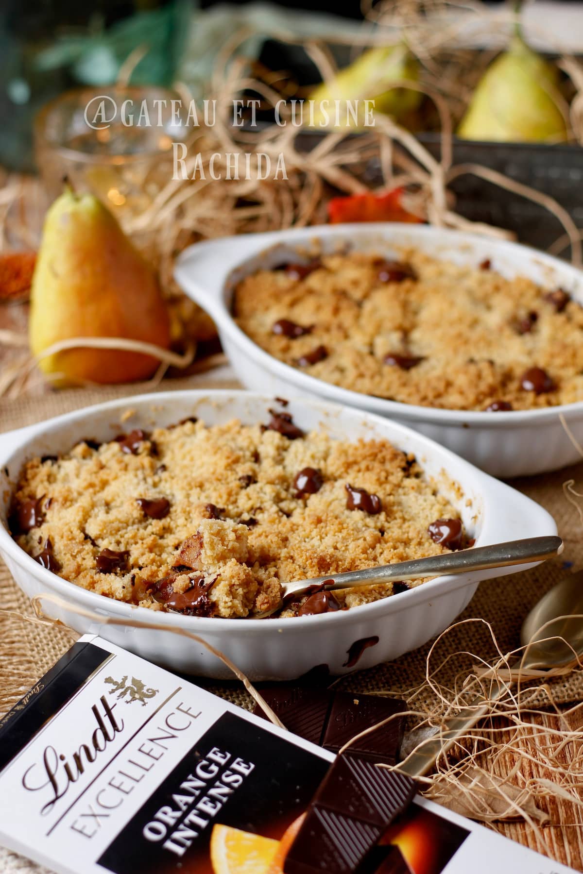 Pear crumble recipe