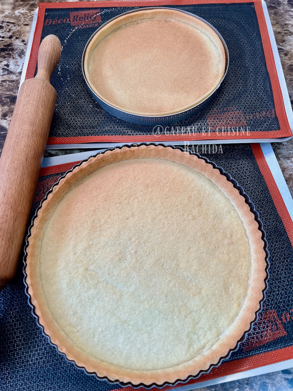 tart base Alsatian tart with apples and calvados