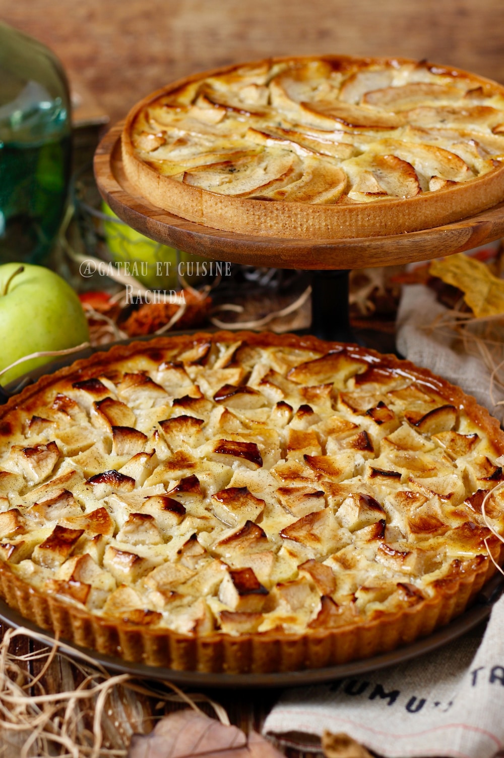Failproof Norman or alsatian Apple Tart