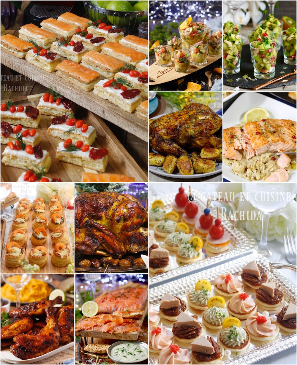 10 recettes de Noël festives plats et entrées