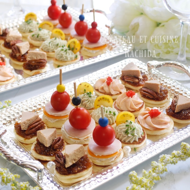 recette canapé entrée de noël