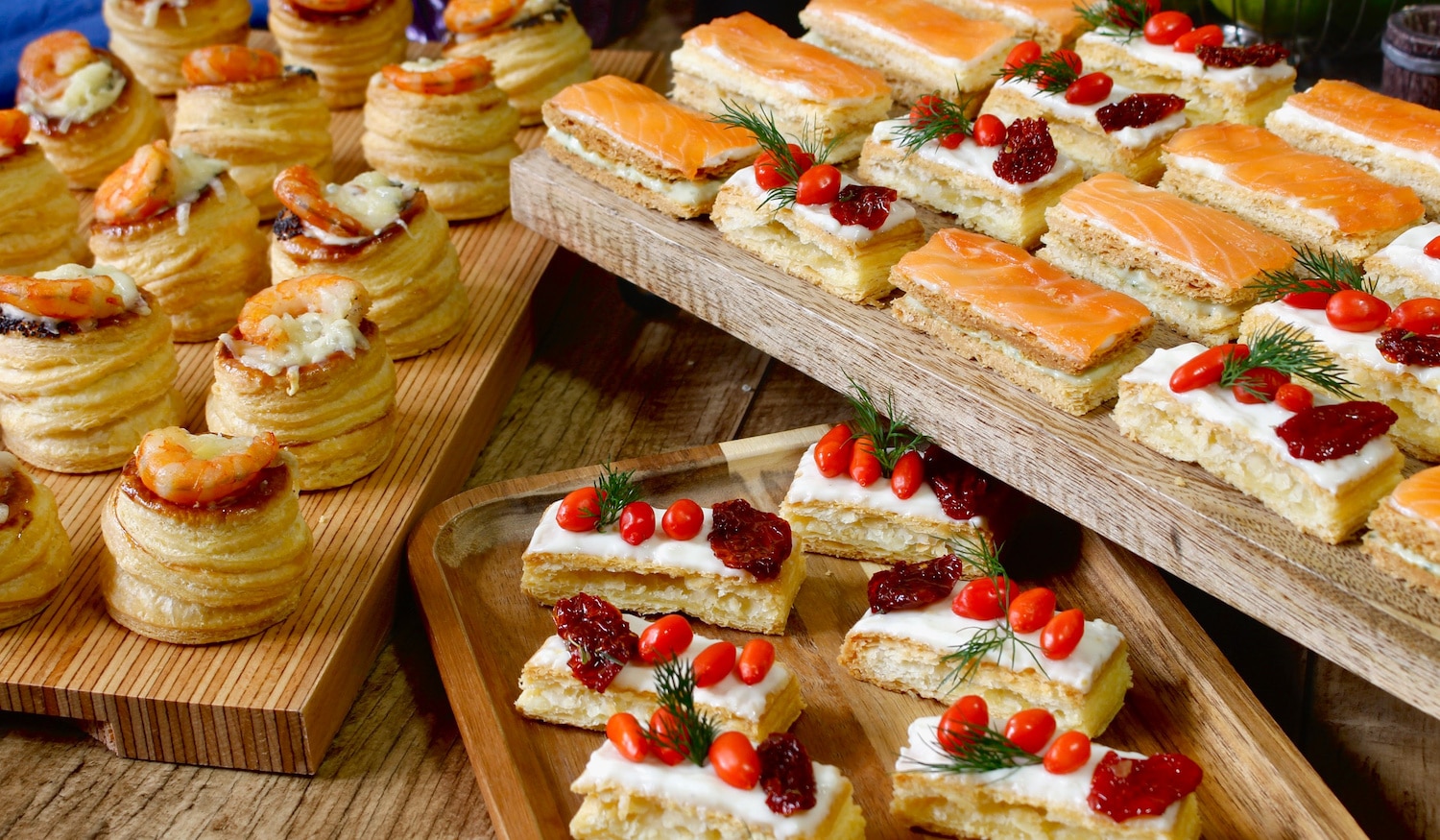 Recette millefeuilles au saumon fumé et béchamel