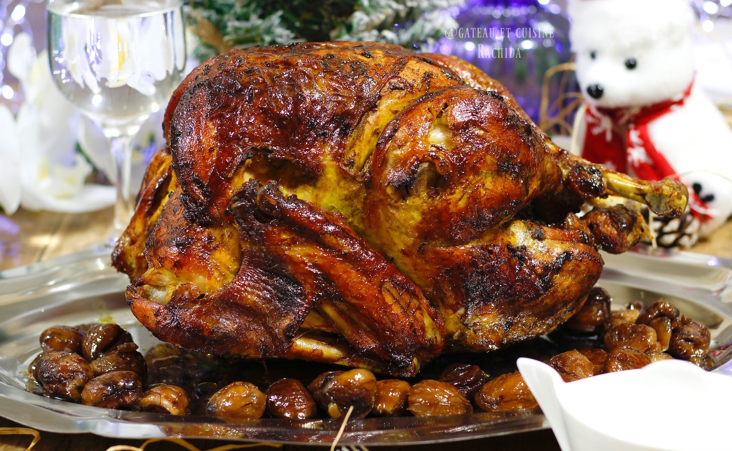 recette dinde farcie pour noël et nouvel an