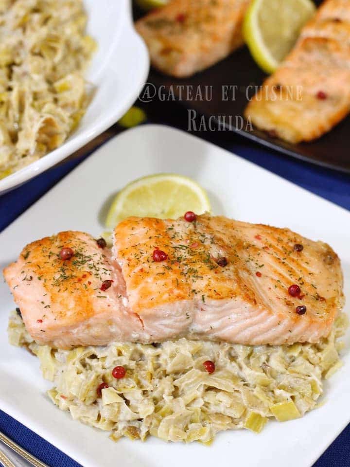 plat de noël facile au saumon