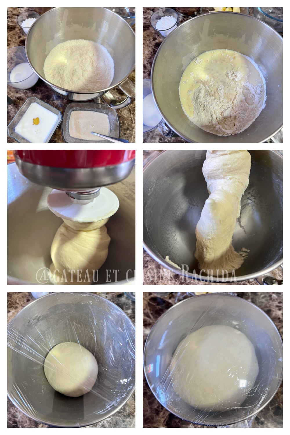 Pétrir la pâte du Kramiek