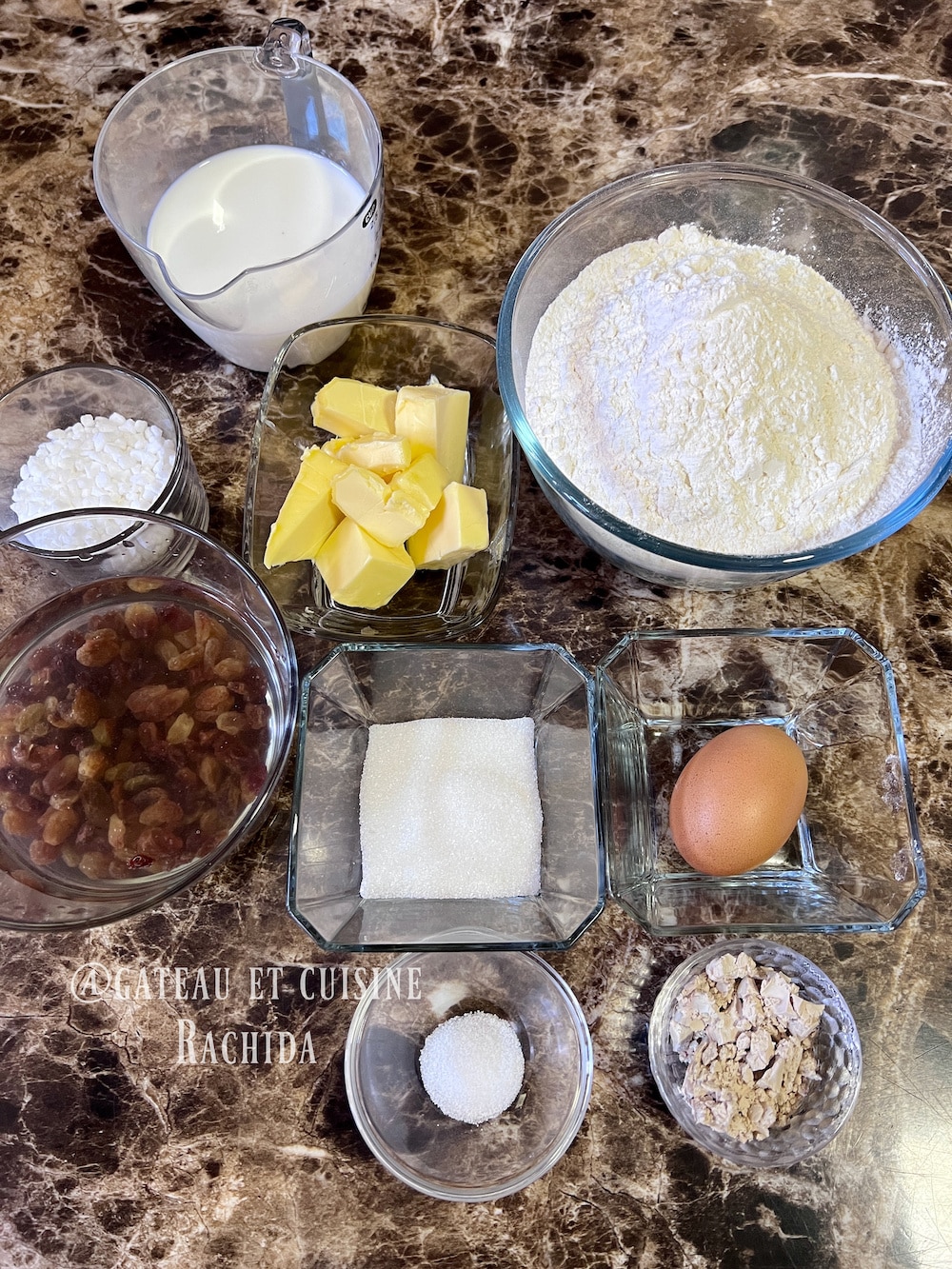 ingrédients du cramique