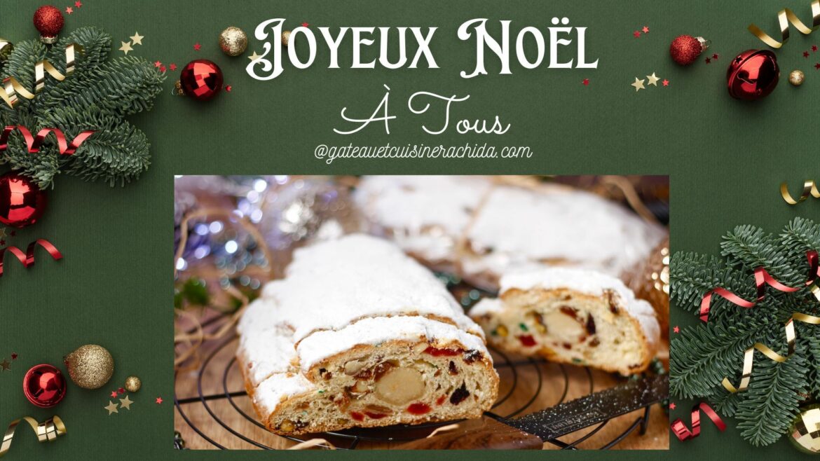 e blog gâteau et cuisine rachida vous souhaite un joyeux Noël