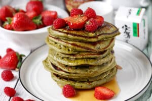 pancake ultra moelleux matcha