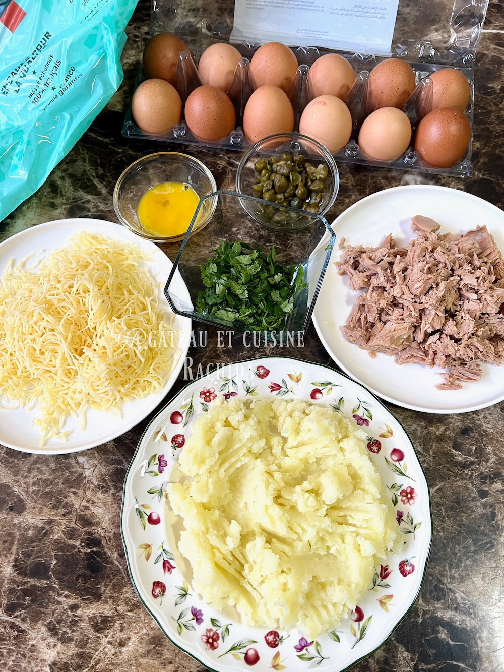 Brick tunisienne ingrédients