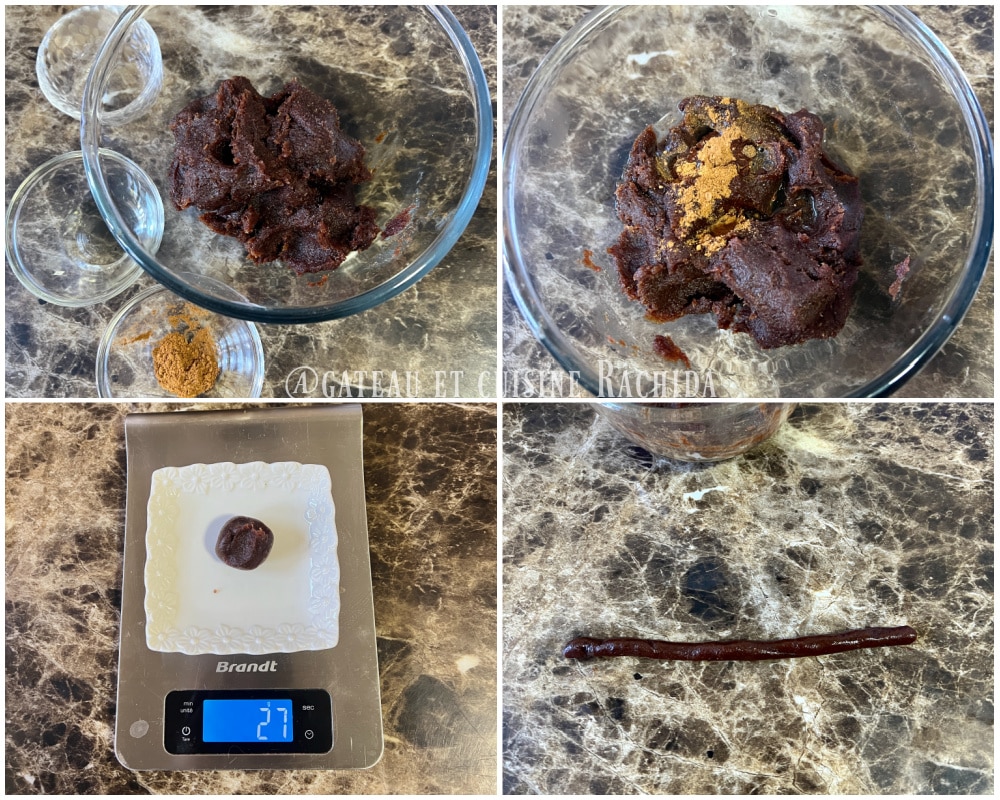 Date filling for makrout