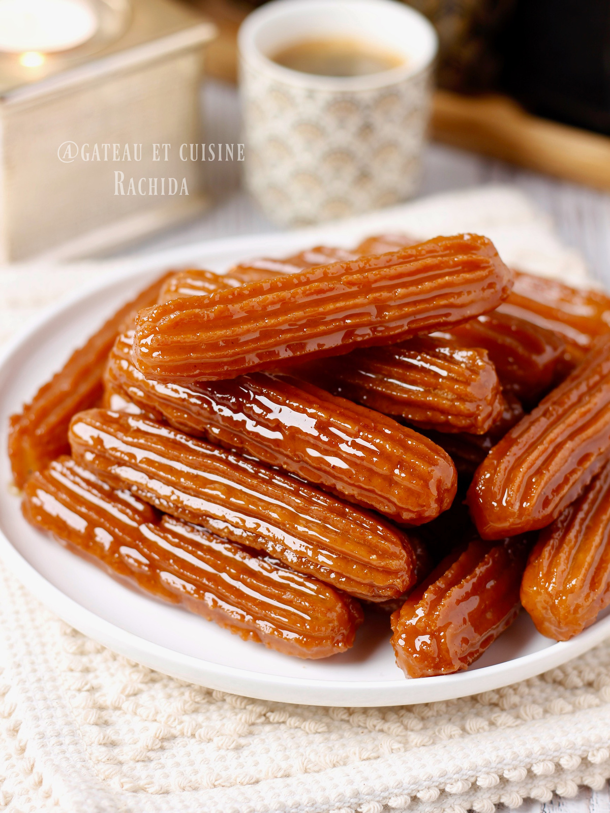 zlabia el banane algérienne croustillante 