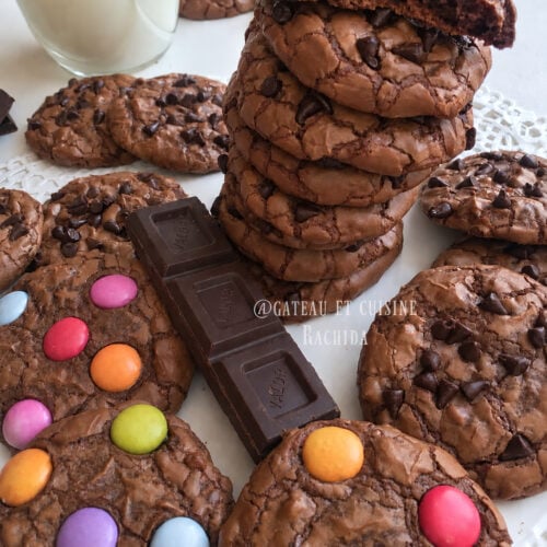 cookies brownies extra moelleux et fondants
