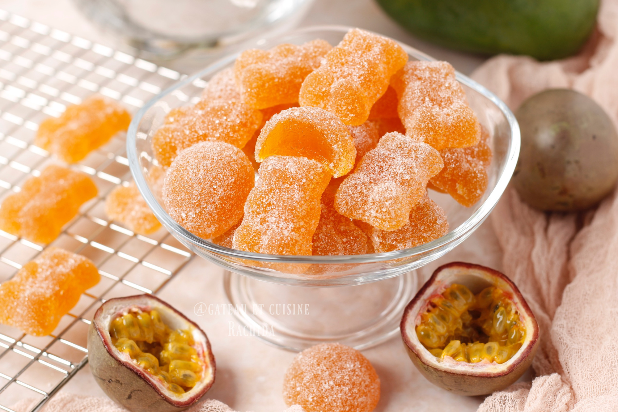 vraie Pâte de fruits à la passion