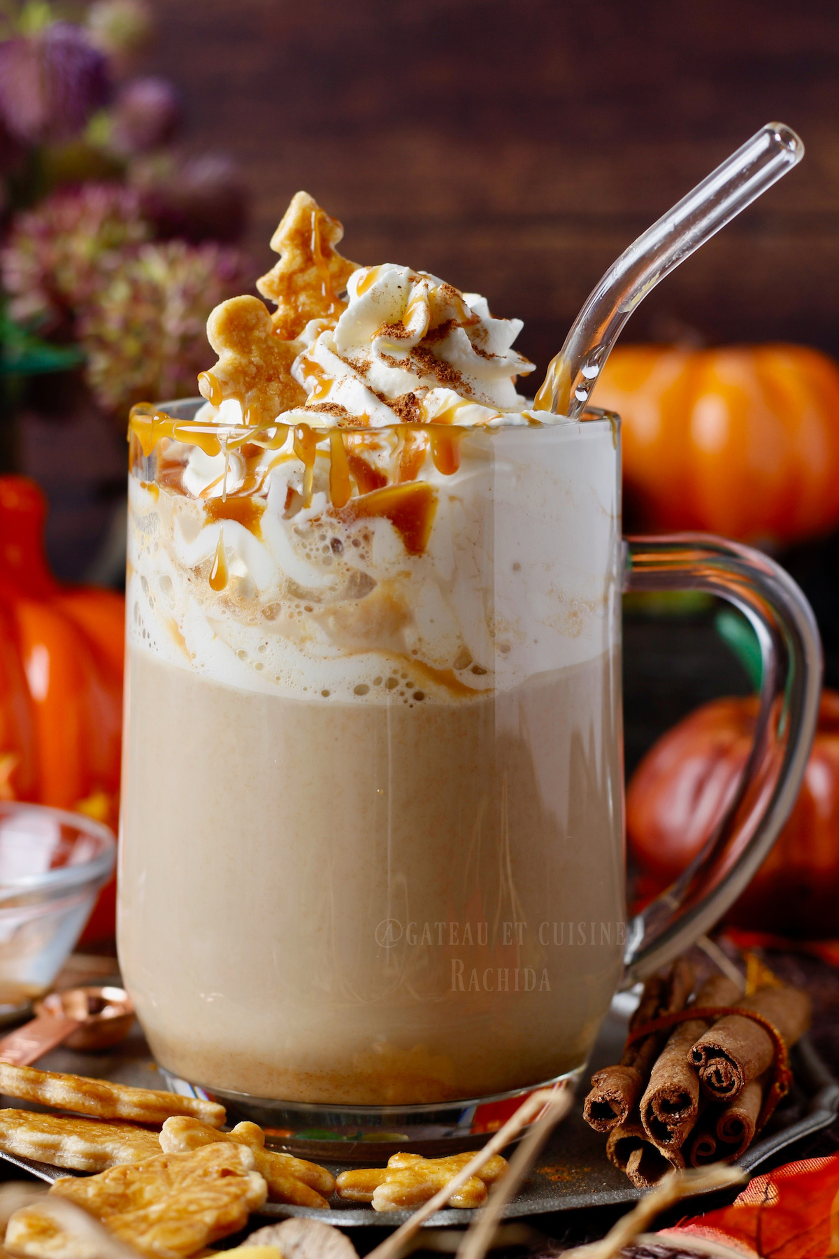 Pumpkin spice latte starbucks maison